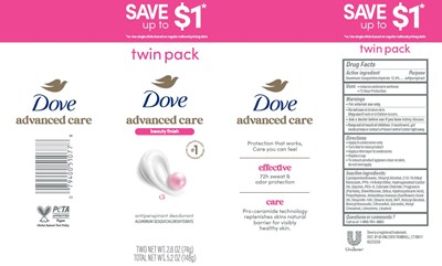 Artwork (Dove Advanced Care Beauty Finish Antiperspirant Deodorant   Artwork)